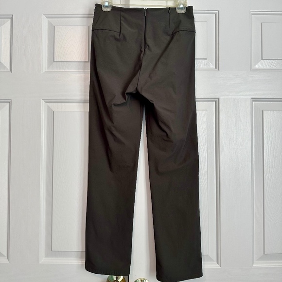 Athleta Wander Slim Straight Pants Size 4 in Arbor Olive 405534 - Picture 3 of 12